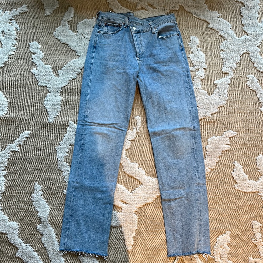 Agolde Light Blue Denim Jeans